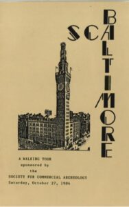 Baltimore Walking Tour Guide (1984)