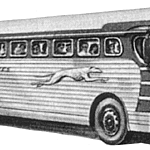 old bus cut image