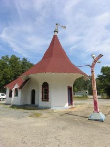 round top filling station image