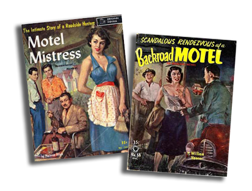 Pulp fiction motel novels