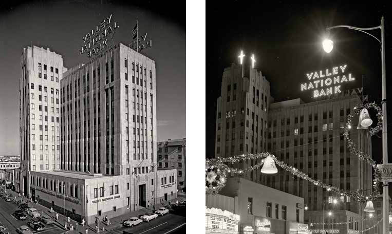 The Phoenix Professional Building in 1953 and 1954