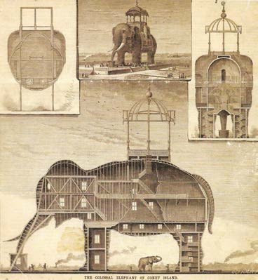 The Colossal Elephant of Coney Island, 1885
