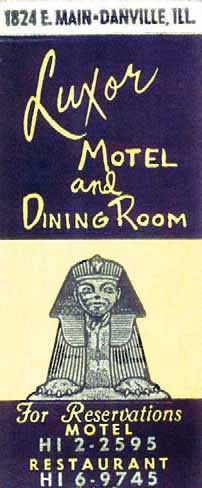 Luxor Motel & Dining Room, Danville, Illinois