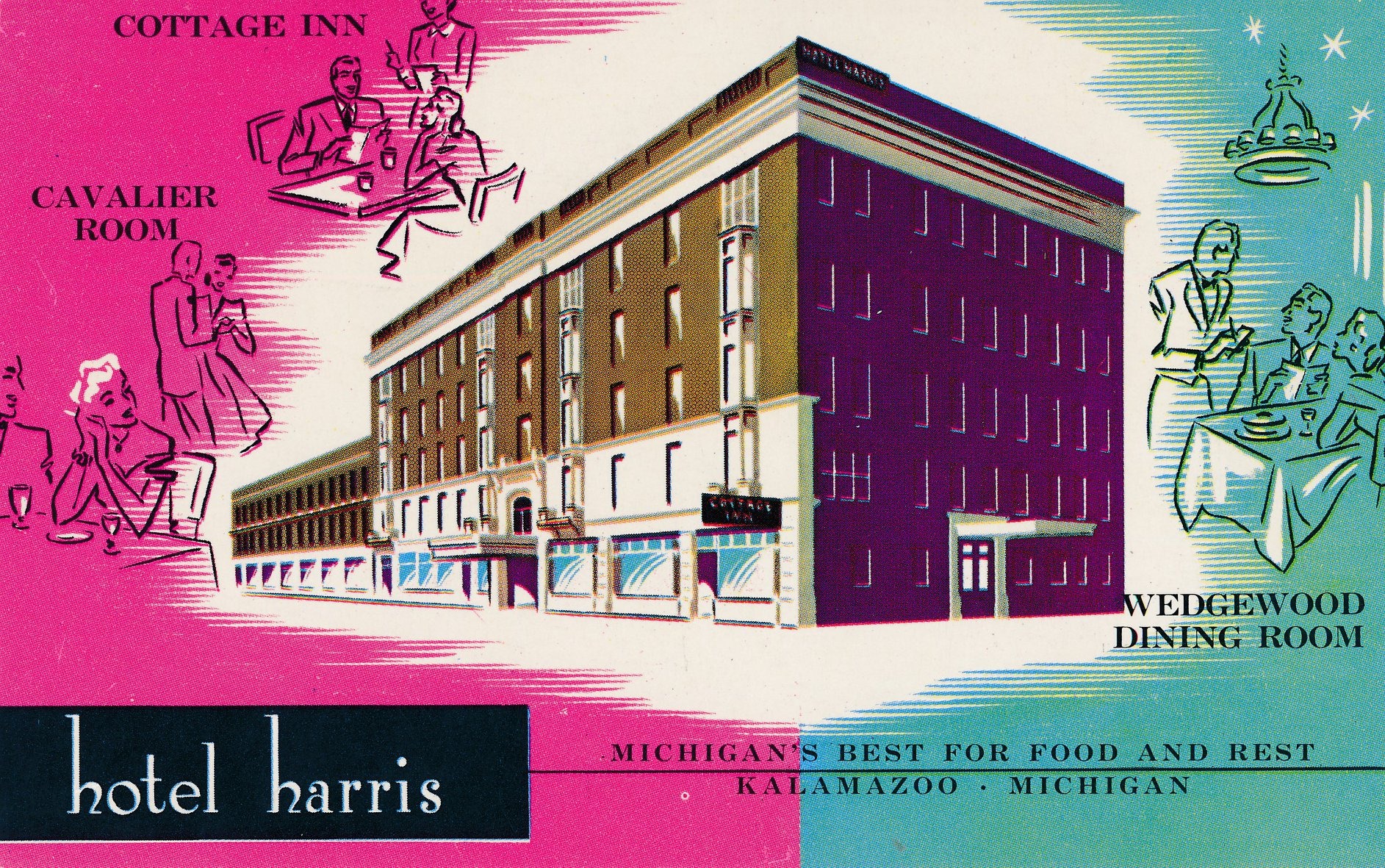 DR. PATRICK’S POSTCARD ROADSIDE: Hotel Harris