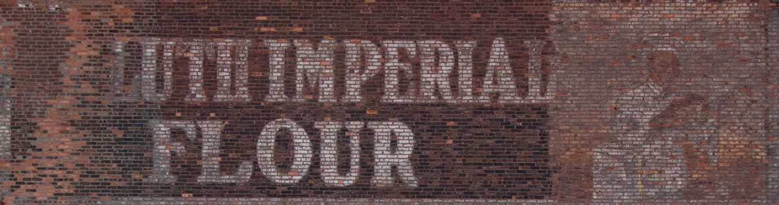 Duluth Imperial Flour ghost sign