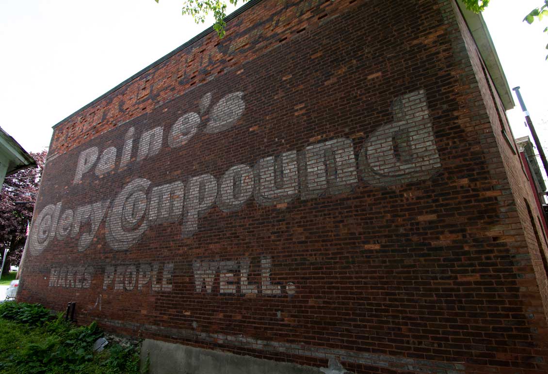 Paine's Celery Compound ghost sign