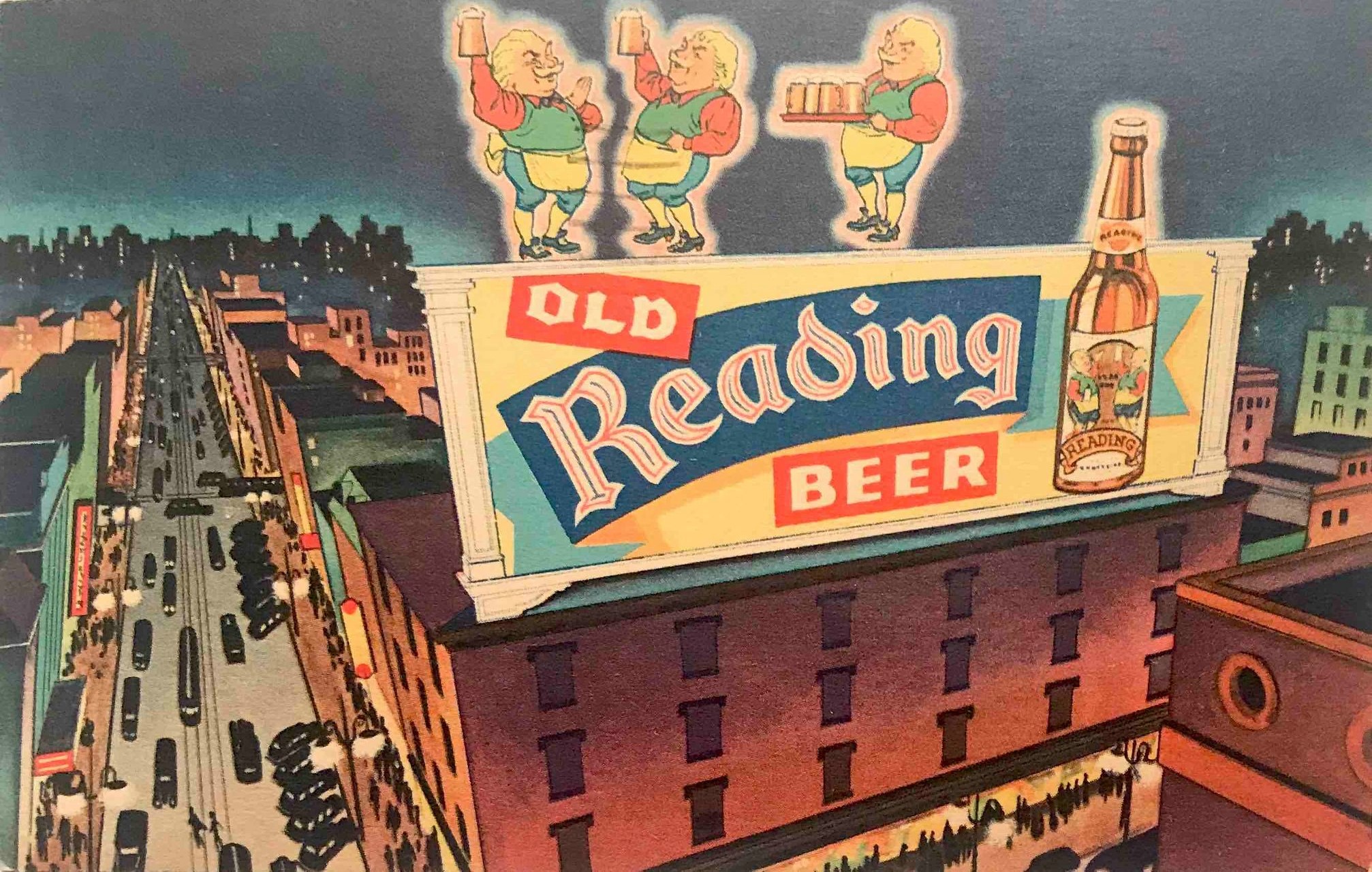 DR. PATRICK’S POSTCARD ROADSIDE: Old Reading Beer