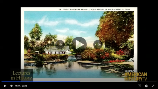 C-Span: Lectures in History –20th-Century Roadside Attractions