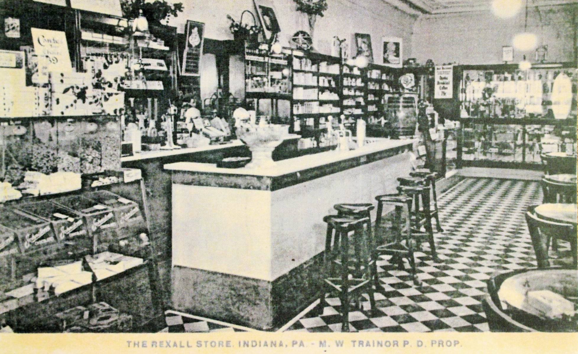 DR. PATRICK’S POSTCARD ROADSIDE: Pennsylvania's Rexall Drug Store
