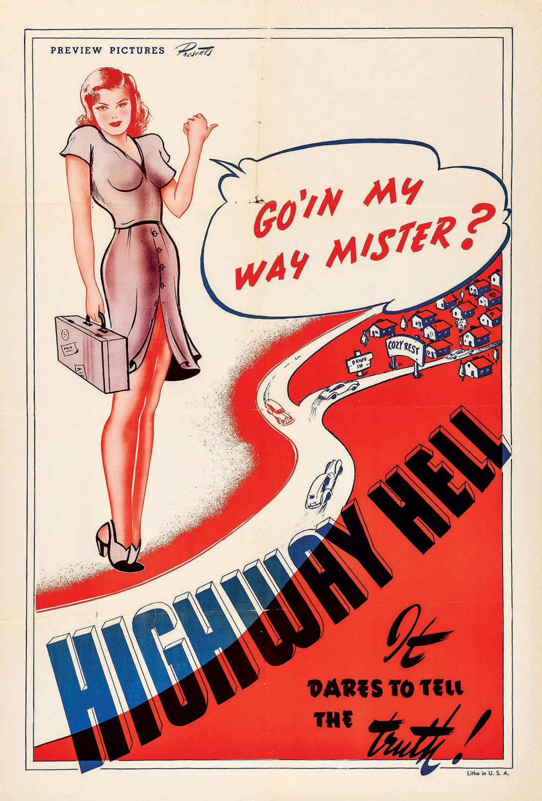 Highway Hell poster, 1940