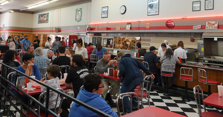 Lunch is Still Being Served at Woolworth’s in Bakersfield
