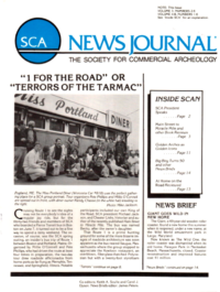 SCA News Journal | Fall 1986