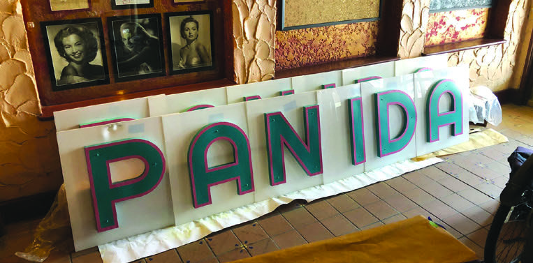 Panida Theater sign