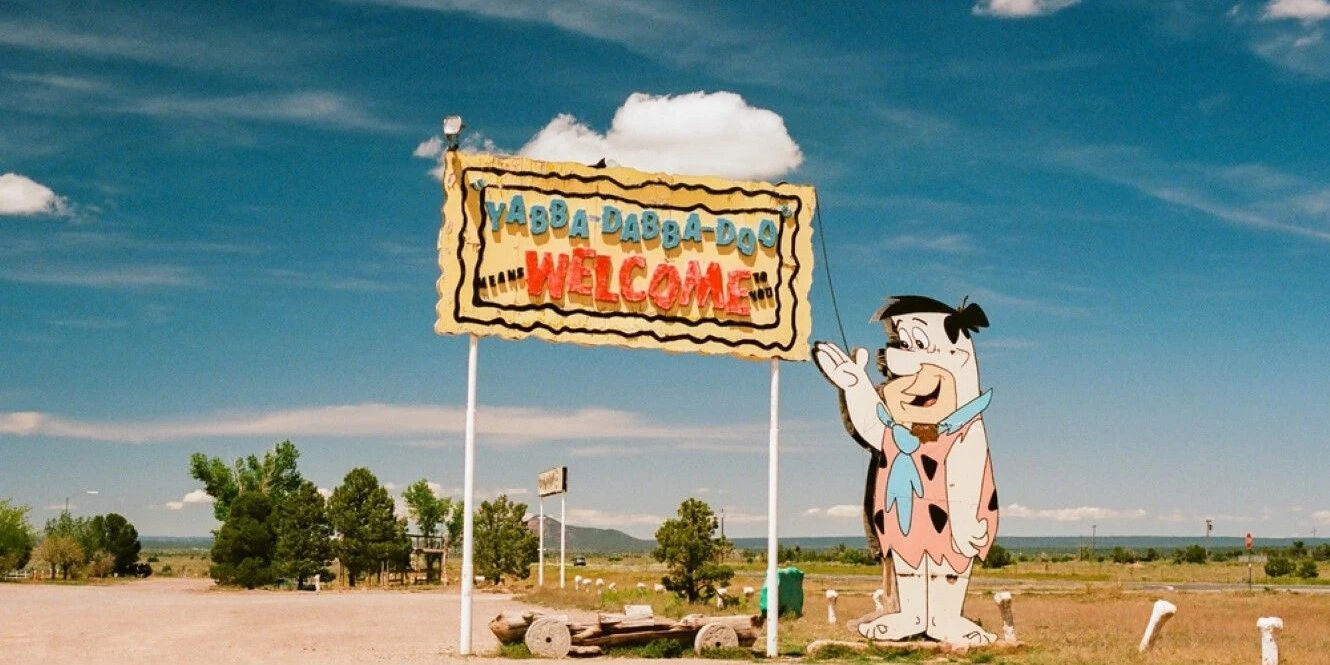 Fred-Flintstones-sign-at-the-Flintstones-Bedrock-City-and-campground