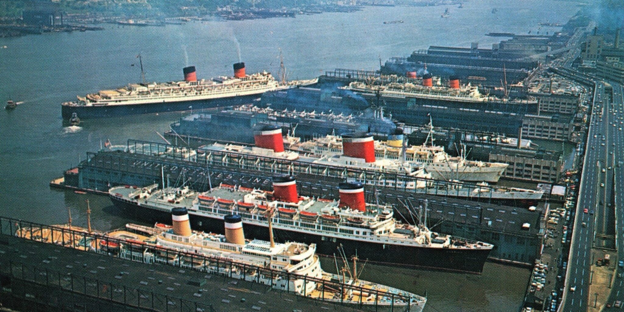 Transatlantic Steamship Terminal Transatlantic Steamship Terminal postcard