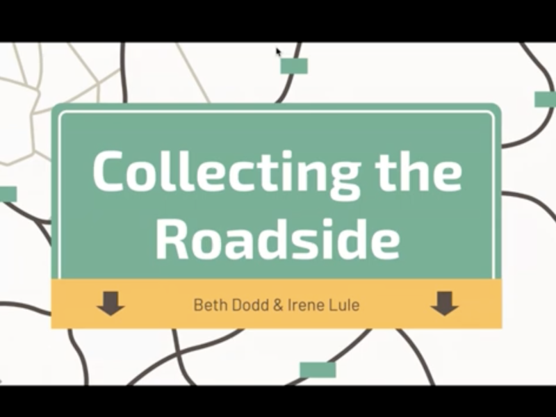 <span style="color: red">ZOOM RECORDING:</span> Collecting the Roadside: Personal Collections and Archives