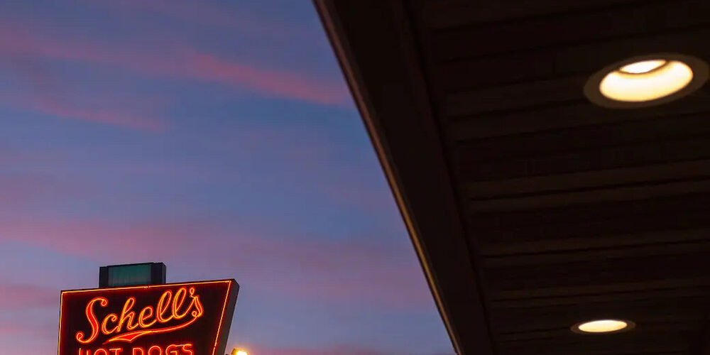 Schells_Hot_Dogs_Bar_B-Q_Neon_Sign Schells_Hot_Dogs_Bar_B-Q_Neon_Sign