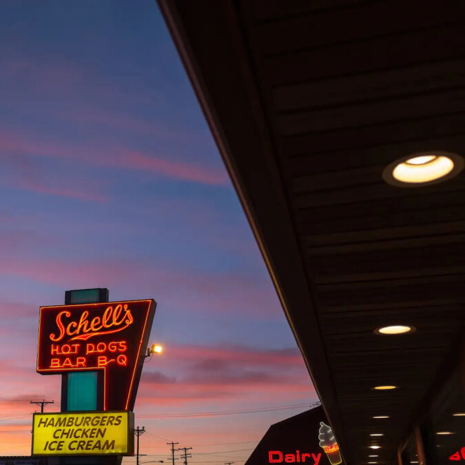 Schells_Hot_Dogs_Bar_B-Q_Neon_Sign