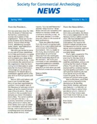 SCA News Spring 1993