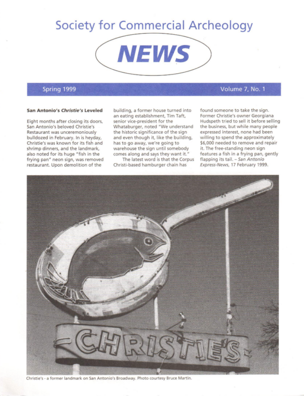 SCA News Spring 1999