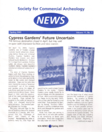 SCA News Spring 2003