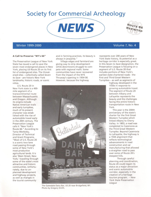 SCA News Winter 1999-2000