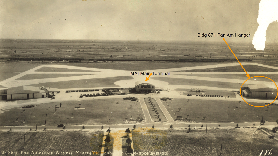 Pan_Am_Hangar_Vintage_Postcard