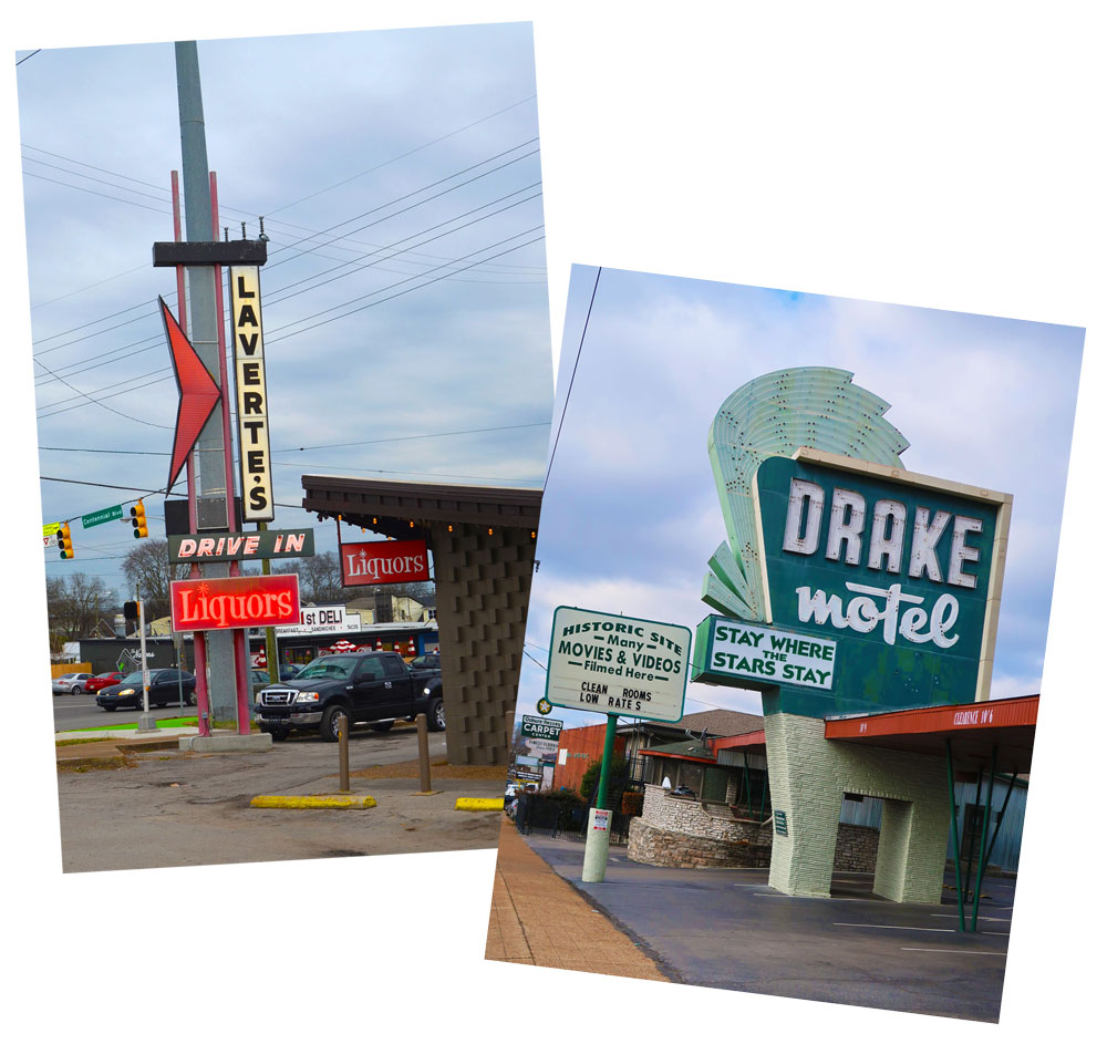 Drake Motel and Laverte’s Drive In, Nasville