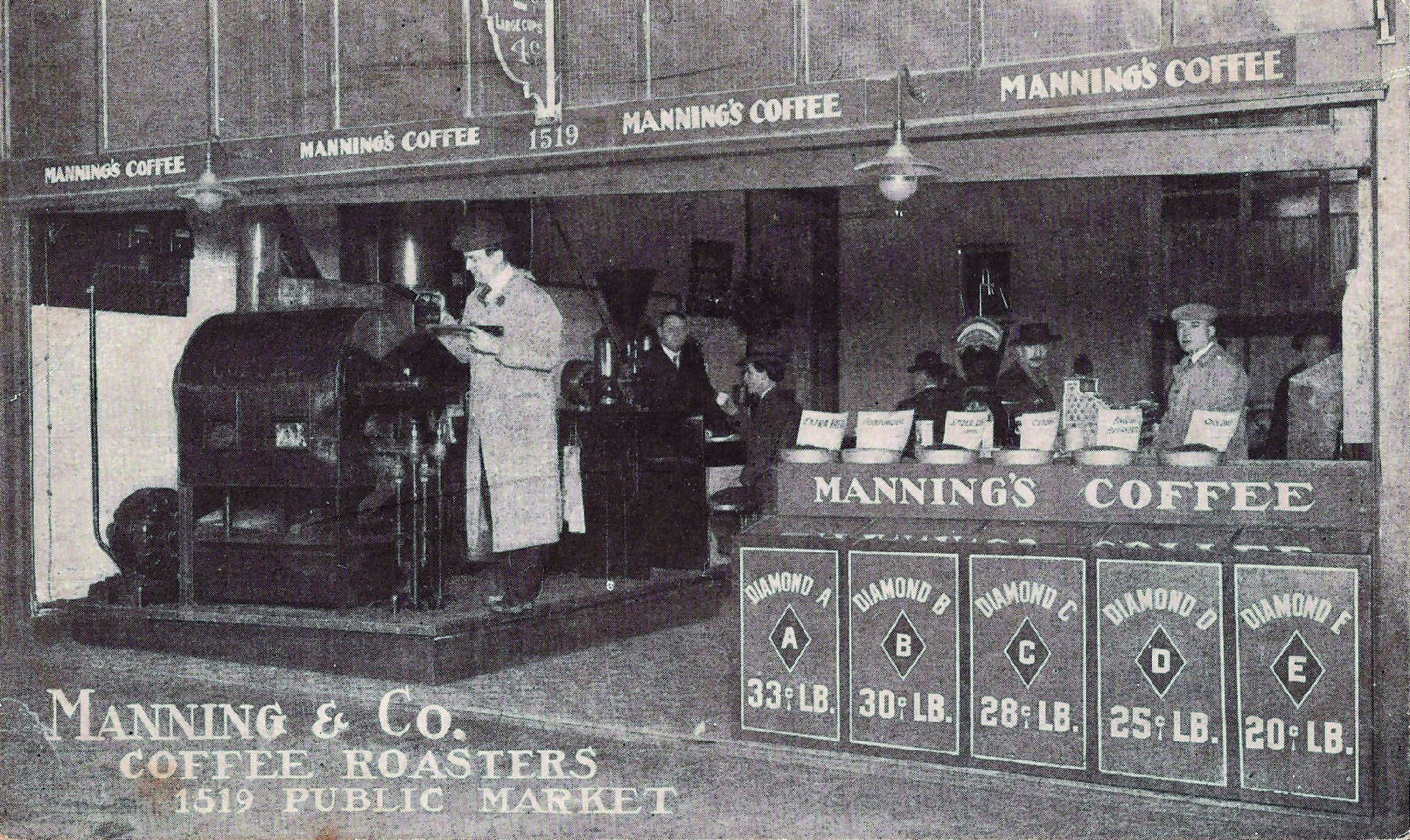 Manning’s The First Coffee Empire to Emerge from Seattle Society for