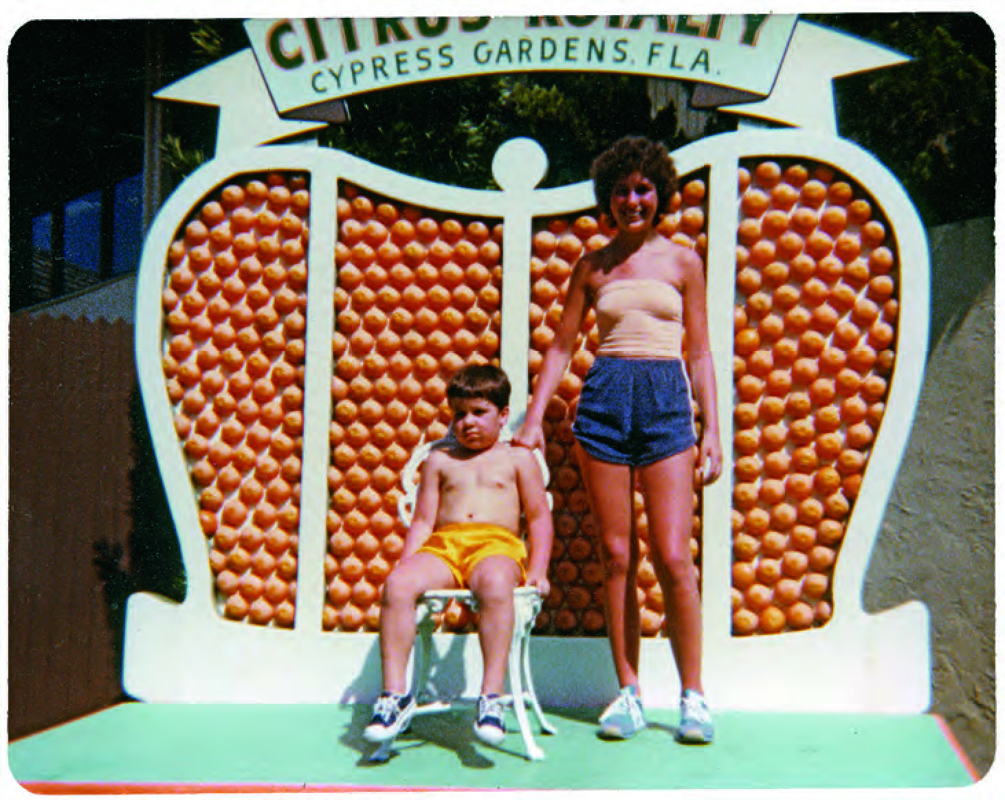 Citrus Royalty at Cypress Gardens, FL, 1979