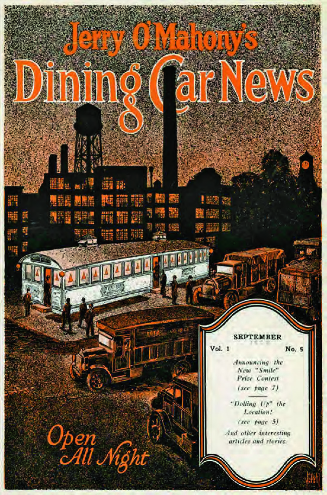 Jerry O’Mahony’s Dining Car News