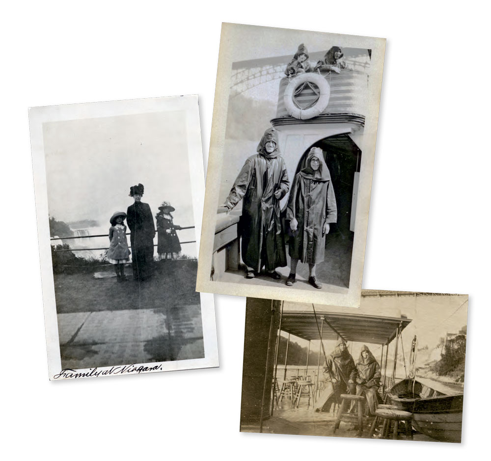 Vintage Niagara Falls Tourist Photos